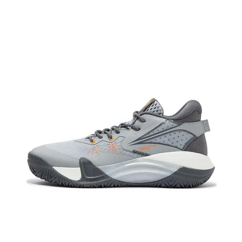 361° Thorns Slip-resistant Low Top Баскетбольные кроссовки Мужские Серые