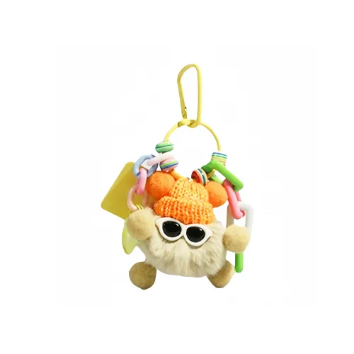 77 SEVEN DREAM Очаровательный Little Coal Шар Monster Рюкзак Украшение Куклы Плюшевый Брелок 5 см Высота