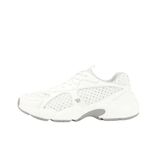 SERGIO ROSSI Sr 0024 Низкий Топ Повседневная Обувь Женская Белая