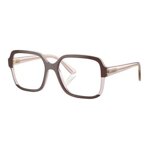 VOGUE Нейлон Пропионовая кислота Квадрат Оправы для очков Женские Коричневый Прозрачный Розовый Мелкие блестки Пудра