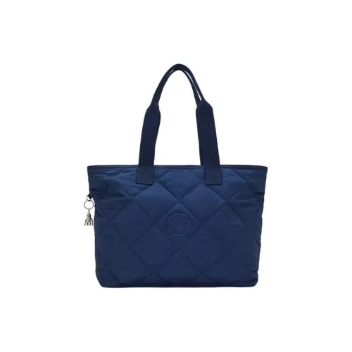 Kipling Полиамид и Нейлон Тоут Сумка Сумка для покупок Сумка Сумка через плечо Женская Космический Синий