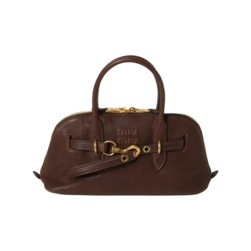 MIU MIU Напп-Кожа Сумка через плечо Сумка Женская Цвет Бриарвуд