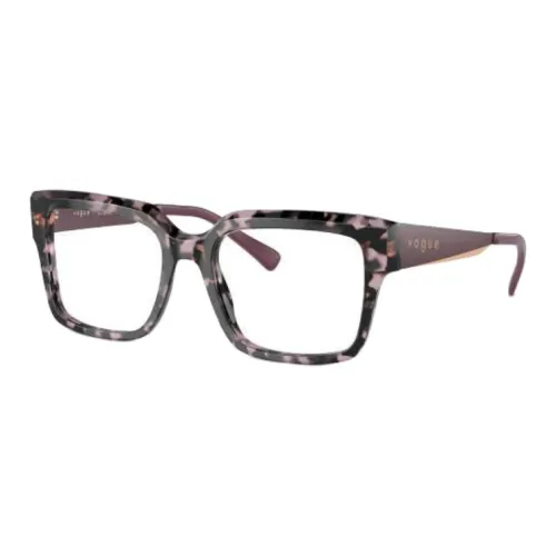 VOGUE Металл Ацетат Прямоугольные Оправы для очков Унисекс Фиолетовый
