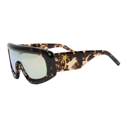 PALM ANGELS Металлические Ацетатные Солнцезащитные Очки Женские Черепаховый