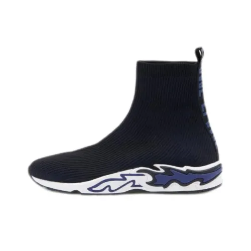 Sandro Casual High Top Black Women's