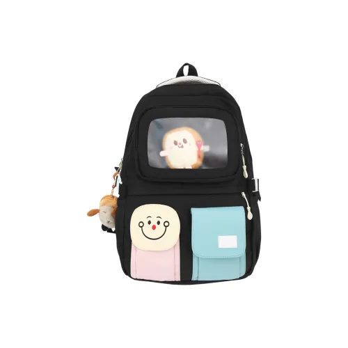 Путешествие Нейлон с PVC Рюкзак Черный Желтый Синий Белый Розовый