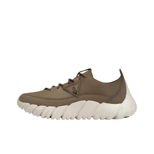 Clarks Амортизация Низкий Топ Casual Мужской Светлый Умбра