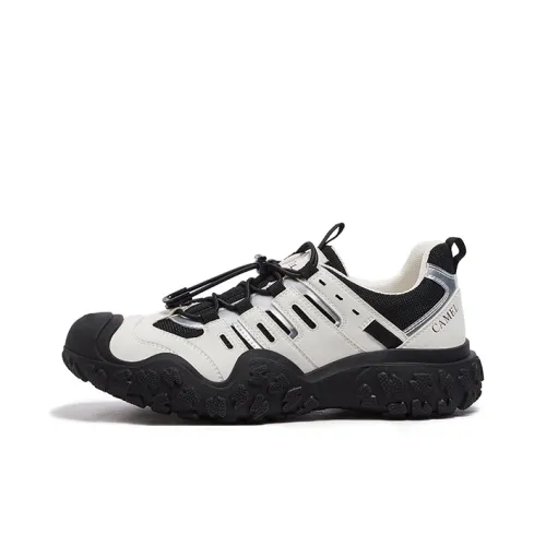 CAMEL Ugly Cute Обувь Противоскользящая Устойчивая к износу Дышащий Низкий Топ Casual Мужской Бежевый Белый Черный