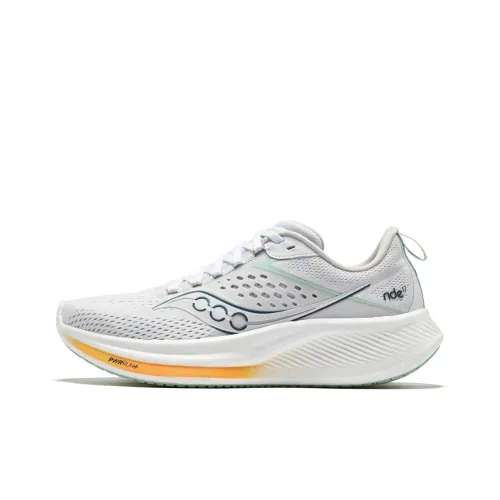 Saucony Low Топ Беговые кроссовки Женские Белые