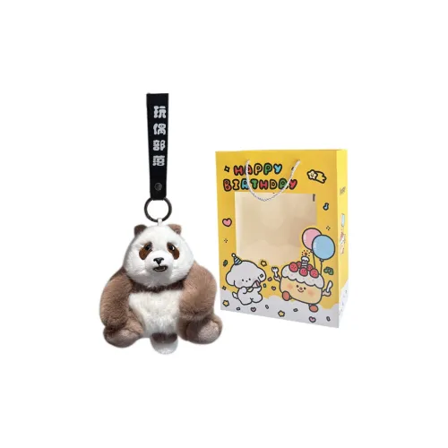 MENGMENGBUNNY Цветочный Панда Подвеска Кукла Плюшевая Кукла 12 см Рекомендуемая Высота