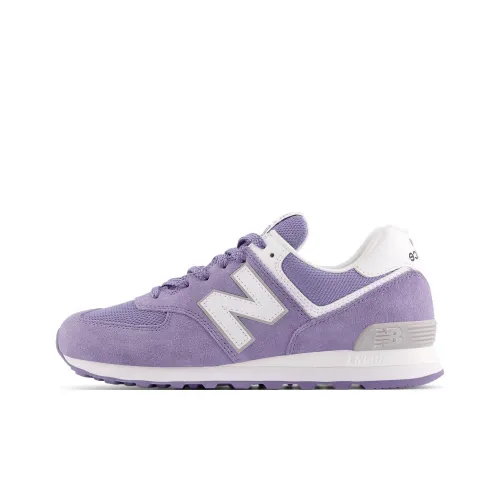 New Balance NB 574 Low Топ Повседневная обувь Мужская Фиолетовая