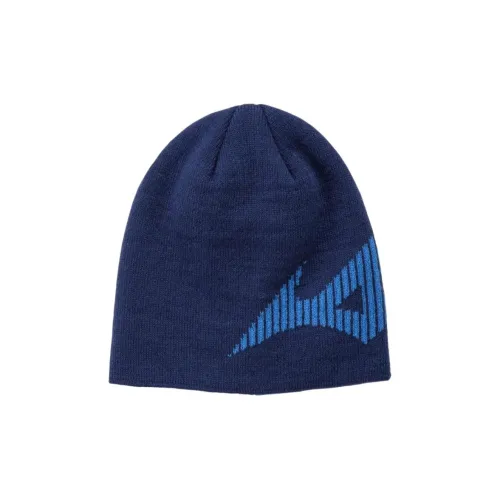 Mizuno Акрил Polyester Synthetic Fiber Beanies Men's Blue