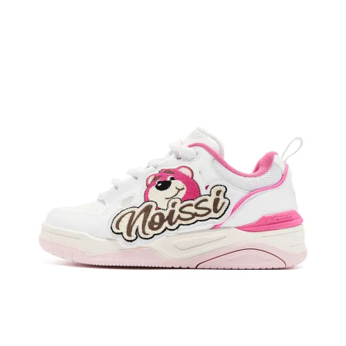 QIAODAN Qicheng V2 Скейтборд Кроссовки Низкие Jordan Белый Fire Pink Женские