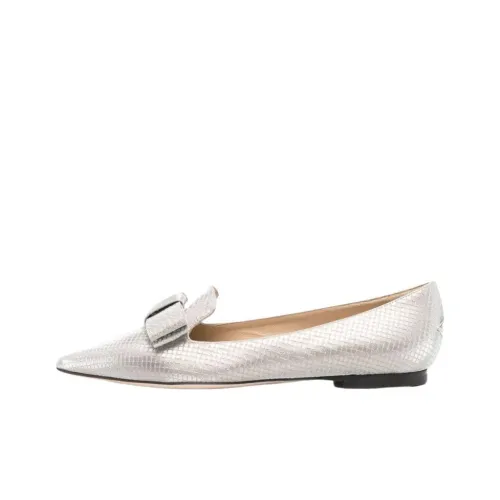 Jimmy Choo Gala Повседневная обувь Женская Серебряная