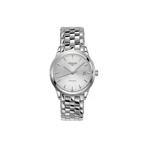LONGINES Автоматический Механический Механизм Мужские Часы Elegant Collection 38,5 мм Серебряные