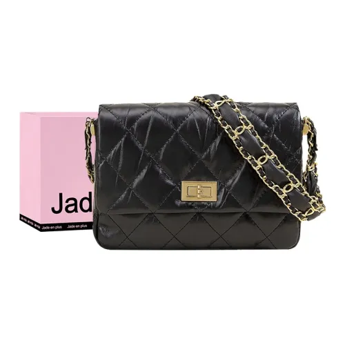 Jade En Plus ПУ (полиуретан) Одно плечо Через плечо Маленькая сумка Стандартная Женская Черная