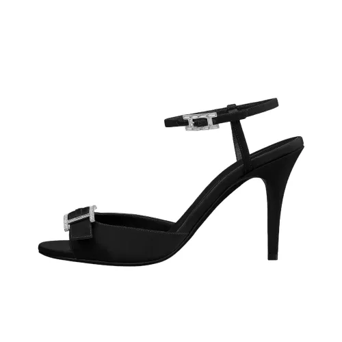 HERMES Cocktail One Ремень Сандалии Женские Черный