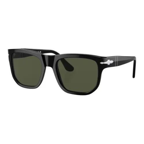 PERSOL Ацетат OVAL SUNGLASSES Унисекс Черный