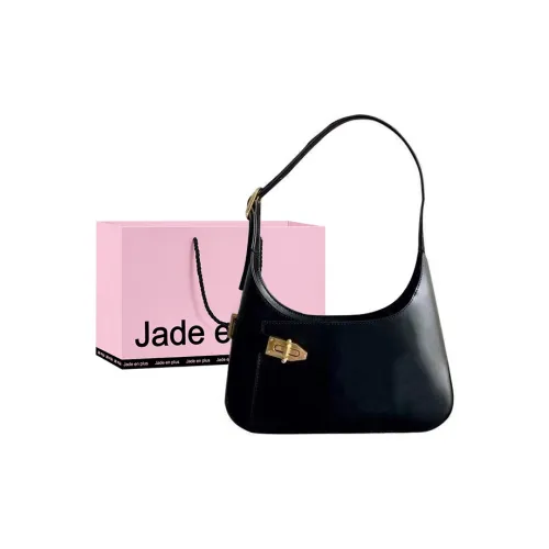 Jade En Plus ПУ (полиуретан) Сумка через плечо Стандартная Женская Черная