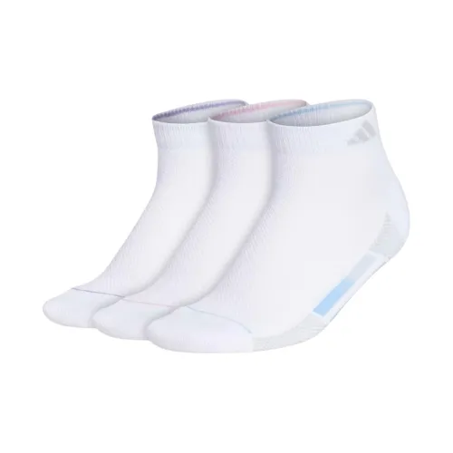 Adidas Низкие носки женские 3 упаковки белые