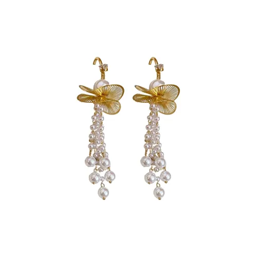 FEO Искусственная жемчужина Серьги Женские