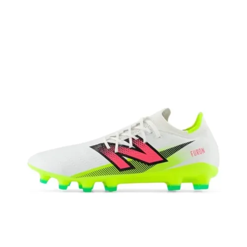 New Balance совместный бренд Furon v7 Футбольные бутсы Мужские Белые