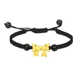 Черный браслет с арочным дизайном "Принцесса"