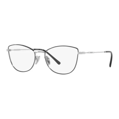 VOGUE Металл Кошачий глаз Оправы для очков Женские Серебристые