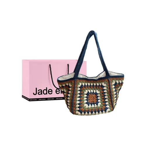 Jade En Plus Полиэстер Сумка через плечо Стандартная Женская Изумруд Check