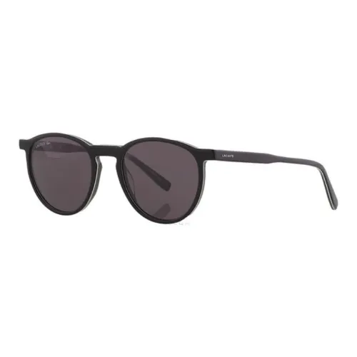 LACOSTE Ацетат OVAL SUNGLASSES Унисекс Черный