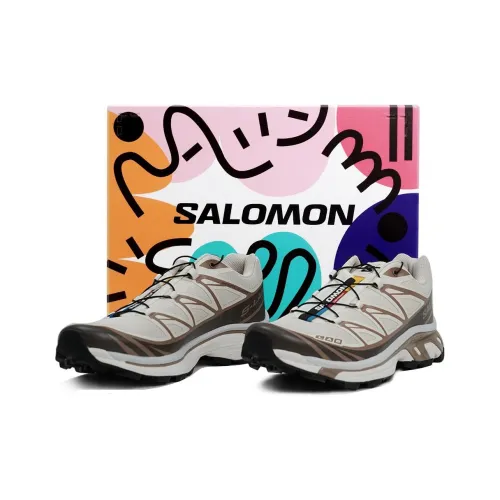 SALOMON XT 6 Амортизация Противоскользящие Устойчивые к истиранию Низкий Топ Беговые кроссовки Унисекс