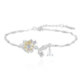 Браслет "Двенадцать Цветов" - Май Гранат