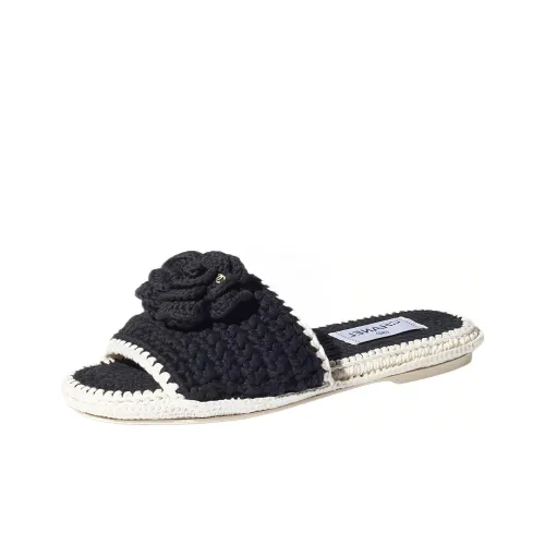 CHANEL Антиперспирантные Слипоны Женские Черные