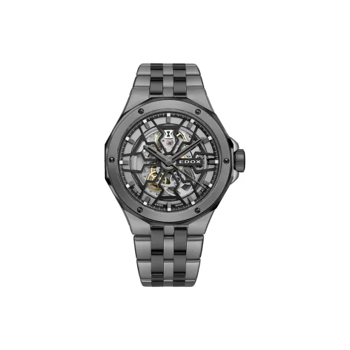 EDOX Автоматический Механический Часы для Мужчин 43 мм Скелет