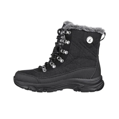 Skechers Водонепроницаемый и Износостойкий Короткий Аутдор Женские Черный