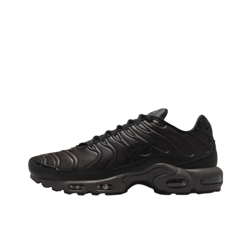 Nike Air Max Plus Беговые кроссовки Низкий топ Черный Унисекс