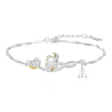 Браслет "Двенадцать Богов Цветов" - Июнь Лотос