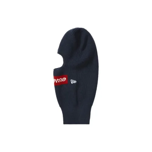 Supreme x New Era Акриловые Шапки и Кепки Мужские Синие