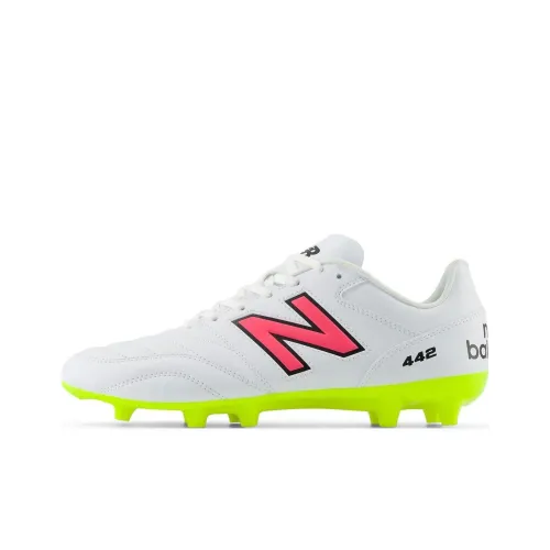 New Balance 442 V2 Футбольные бутсы Мужские Белый Желтый