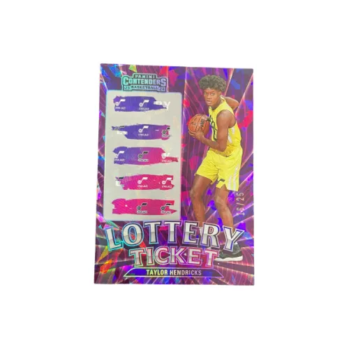 PANINI Hendrix Jazz Новые звезды Шар Game Ticket Crushed Ледяной скидка Teca Игрок Карта Карта Товар Access