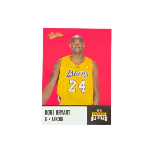 PANINI 2011 Kobe Bryant Lakers Kobe Bryant Черная Мамба Красная Особенная Игровая Карта Спортивные Карты 1 шт