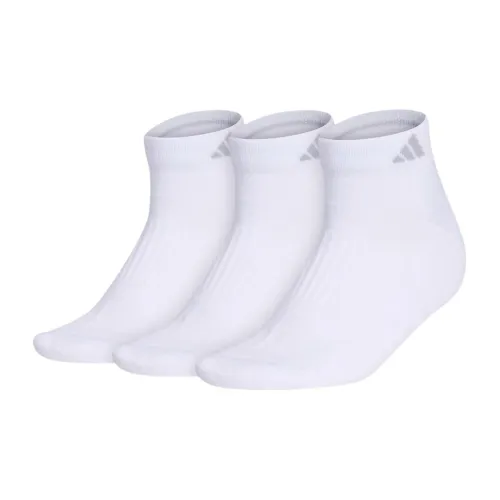 Adidas Низкие носки женские 3 упаковки белые