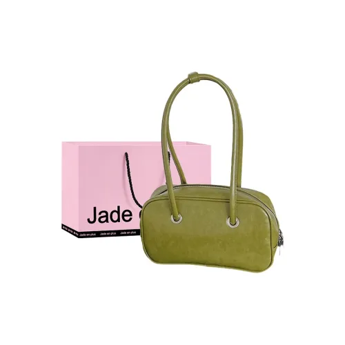 Jade En Plus ПУ (полиуретан) Сумка через плечо Средняя Женская Черный Белый Зеленый Кофейный