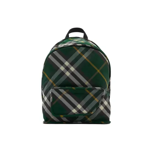 Burberry Shield Полиамид Рюкзак Маленький Мужской Плющево-зеленый