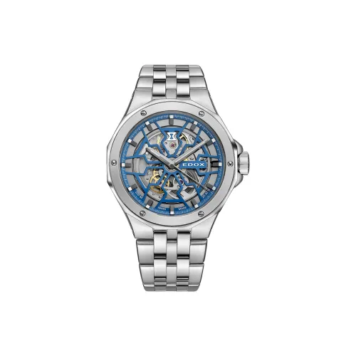 EDOX Автоматический механический механизм Унисекс Часы 43 мм Скелет