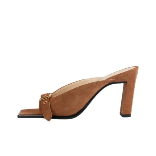 Wandler Слипоны 8,5 см Женские Коричневый