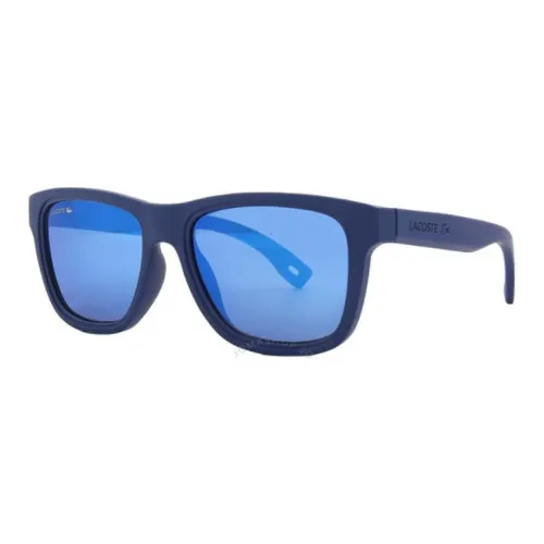 LACOSTE Пластик Прямоугольные Солнцезащитные очки Унисекс Синий