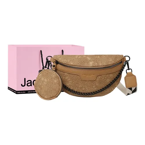 Jade En Plus ПУ (полиуретан) Сумка через плечо Стандартная Унисекс Черный Белый Синий Розовый Хаки