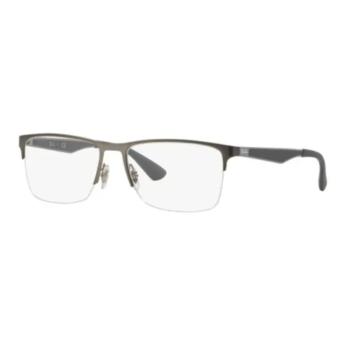 RayBan Металл Прямоугольные Оправы для Очков Унисекс Черные