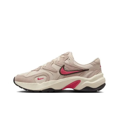 Nike AL8 Low Top массивные кроссовки Ice Guava/Черный/Sail Белый/Фиолетовый Цветочный дизайн Розовый Женские